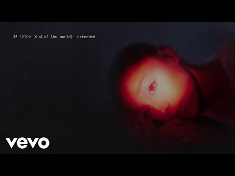 Ariana Grande - intro (end of the world) (extended) (lyric visualizer) thumbnail