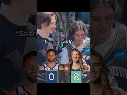 Is she really better than Stephen Curry?👀#nba #wnba #curry #stephencurry thumbnail