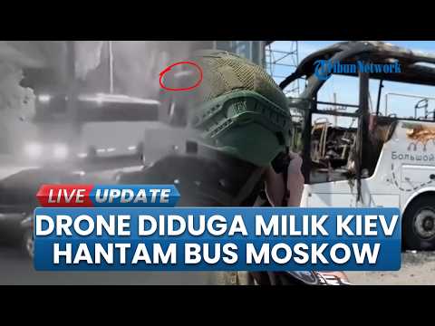 Drone Diduga Milik Ukraina Hantam Bus dari Moskow ke Krimea, Rusia Langsung Buka Kasus Terorisme thumbnail