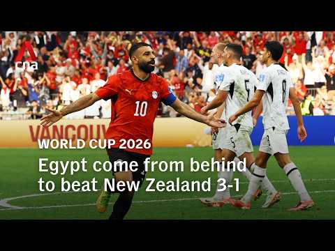 World Cup 2026: Egypt come from behind to beat New Zealand 3-1 thumbnail