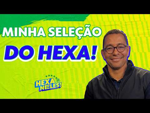 PENTACAMPEÃO GILBERTO SILVA ESCOLHE SELEÇÃO BRASILEIRA IDEAL PARA A COPA DO MUNDO | Hexa Neles! thumbnail