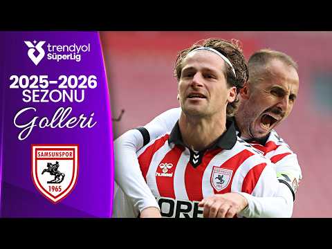 Samsunspor'un 2025/26 Sezonu Tüm Golleri | Trendyol Süper Lig thumbnail