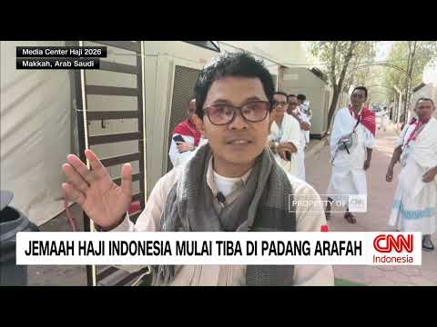 Jemaah Haji Indonesia Mulai Tiba di Padang Arafah untuk Wukuf thumbnail