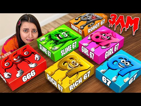 NON APRIRE LE SCATOLE MISTERIOSE 67 BRAINROT ALLE 3 DI NOTTE! thumbnail