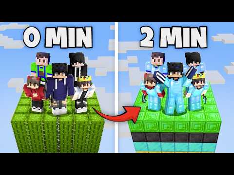 Minecraft But, Chunk Changes Every Minute... thumbnail