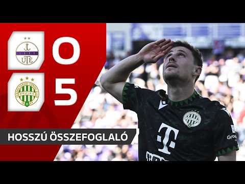 Fizz Liga: Újpest FC–Ferencvárosi TC 0–5 | hosszú összefoglaló thumbnail