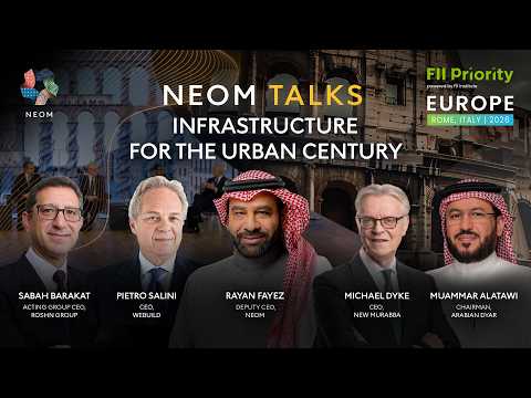 NEOM Talks at FIl Priority Europe | Infrastructure for the Urban Century thumbnail