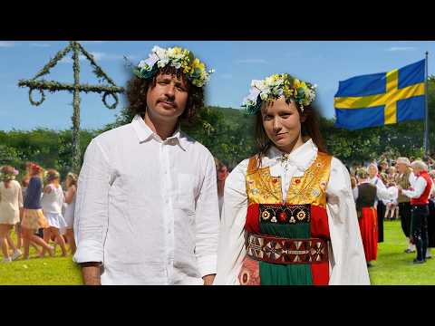 Así celebran el verano en Suecia | MIDSOMMAR 🇸🇪💐 thumbnail