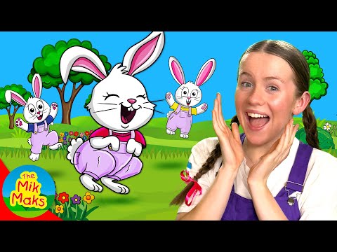 Hop Little Bunnies Hop Hop Hop | Nursery Rhymes & Kids Songs | The Mik Maks thumbnail