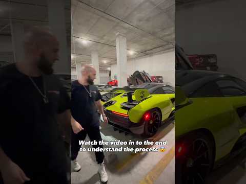 How to start a Mclaren senna ￼when is out of battery ￼#senna #720s #mclaren ￼ thumbnail