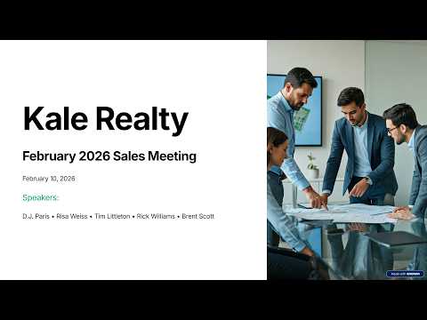Kale Realty Sales Meeting February 2026 thumbnail