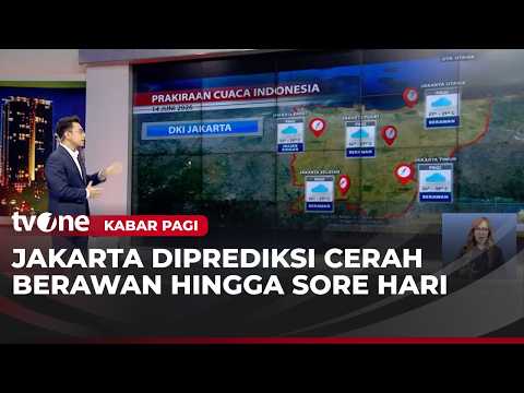 Prakiraan Cuaca Indonesia, 14 Juni 2026 | Kabar Pagi thumbnail