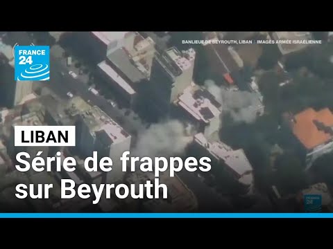 Au Liban, une série de frappes israéliennes sur la banlieue sud de Beyrouth dimanche • FRANCE 24 thumbnail