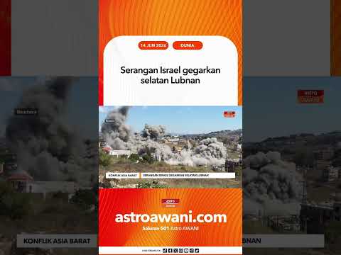 Serangan Israel gegarkan selatan Lubnan thumbnail