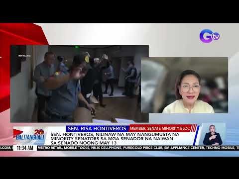 Sen. Risa - Agad nga ako na-assure na okay sila dahil kaagad ding may nag-message... | GMA News thumbnail