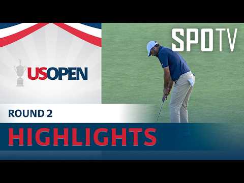 US Open Golf Championship 2026 | Round 2 | Highlights thumbnail