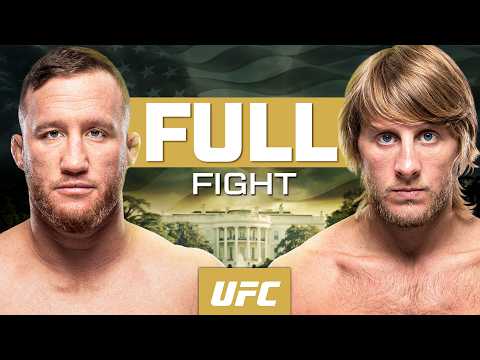 Justin Gaethje vs Paddy Pimblett | FULL FIGHT | UFC Freedom 250 thumbnail